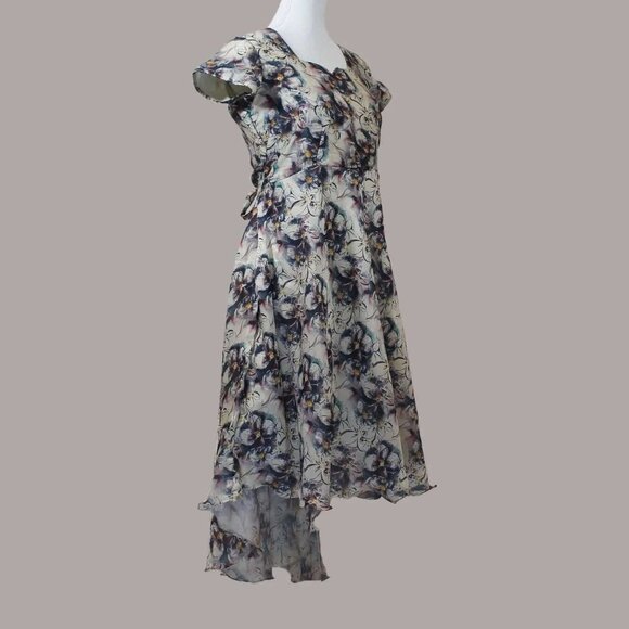 Indian-Western Kurta High Low Dress | Muvvas Boutique - Picture 9 of 9